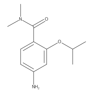 4-Amino-2-isopropoxy-N,N-dimethylbenzamide Structure