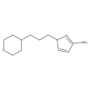 1-(3-Morpholinopropyl)-1H-pyrazol-3-amine Structure