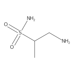1-Aminopropane-2-sulfonamide结构式