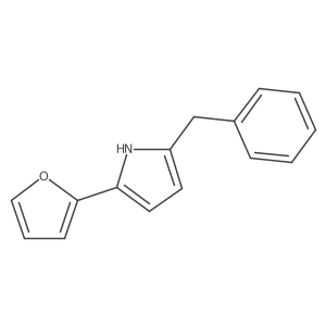 2-Benzyl-5-(furan-2-yl)-1H-pyrrole结构式