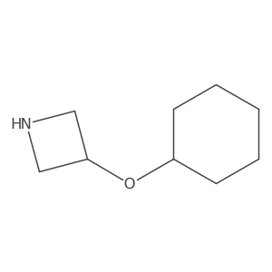 3-(Cyclohexyloxy)azetidine结构式