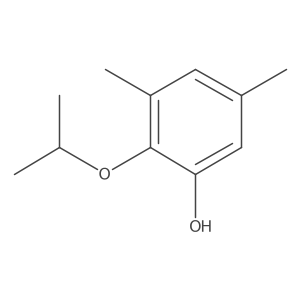 2-Isopropoxy-3,5-dimethylphenol结构式