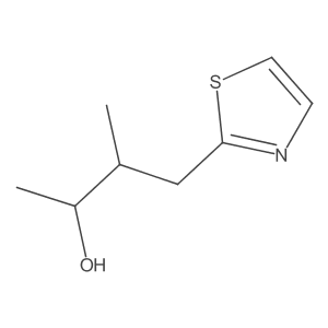 3-Methyl-4-(1,3-thiazol-2-yl)butan-2-ol Structure