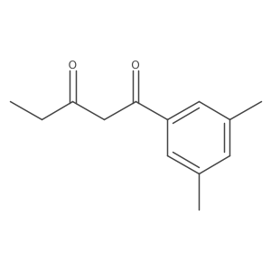 1-(3,5-Dimethylphenyl)pentane-1,3-dione Structure
