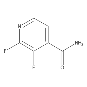 2,3-Difluoroisonicotinamide Structure