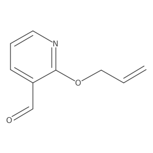 2-(Allyloxy)nicotinaldehyde Structure