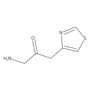 1-Amino-3-(1,3-thiazol-4-yl)propan-2-one结构式