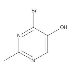 4-Bromo-2-methylpyrimidin-5-ol Structure