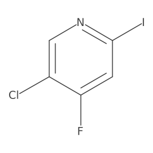 5-Chloro-4-fluoro-2-iodopyridine Structure