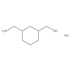 Rel-((1R,3S)-3-(aminomethyl)cyclohexyl)methanol hydrochloride结构式