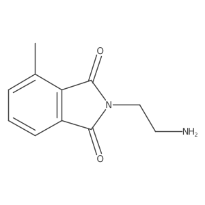 2-(2-Aminoethyl)-4-methylisoindoline-1,3-dione Structure