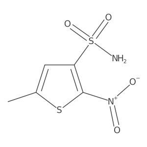 5-Methyl-2-nitrothiophene-3-sulfonamide Structure