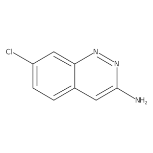 7-Chlorocinnolin-3-amine Structure
