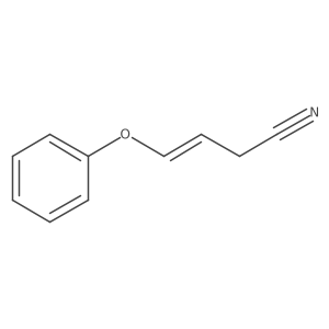3-Butenenitrile, 4-phenoxy-, (Z)-结构式