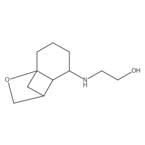 2-({9-Oxatricyclo[5.2.1.0,1,6]decan-5-yl}amino)ethan-1-ol Structure