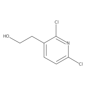 2-(2,6-Dichloropyridin-3-yl)ethanol结构式