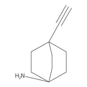 4-Ethynylbicyclo[2.2.2]octan-1-amine Structure