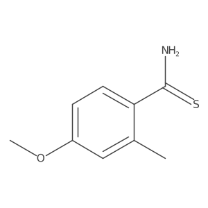 4-Methoxy-2-methylbenzothioamide结构式