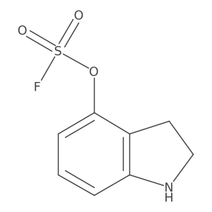 2,3-dihydro-1H-indol-4-yl sulfurofluoridate Structure
