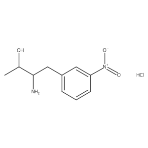3-amino-4-(3-nitrophenyl)butan-2-ol;hydrochloride结构式