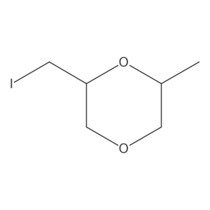 2-Iodomethyl-6-methyl-1,4-dioxane Structure