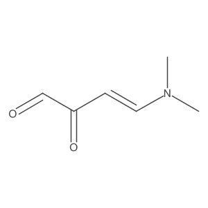 (3E)-4-(dimethylamino)-2-oxobut-3-enal结构式