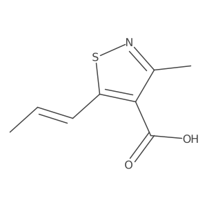 CC=Cc1snc(C)c1C(=O)O结构式