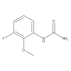 N-(3-Fluoro-2-methoxyphenyl)urea Structure