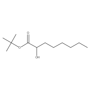1,1-Dimethylethyl (2S)-2-hydroxyoctanoate Structure