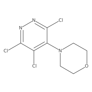 4-(Trichloropyridazin-4-yl)morpholine Structure