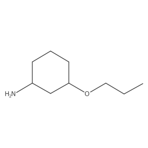 3-Propoxycyclohexanamine Structure