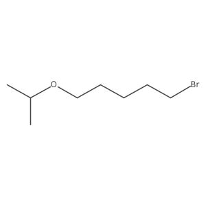 1-Bromo-5-(propan-2-yloxy)pentane结构式