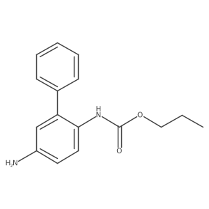 (2-Phenyl-4-aminophenyl)-carbamic acid propyl ester结构式