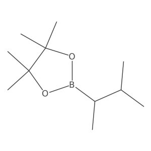 4,4,5,5-Tetramethyl-2-(3-methylbutan-2-yl)-1,3,2-dioxaborolane Structure