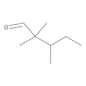 2,2,3-Trimethylpentanal Structure