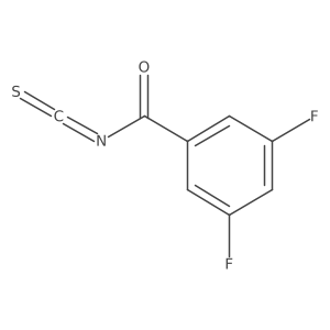 3,5-Difluorobenzoyl isothiocyanate结构式