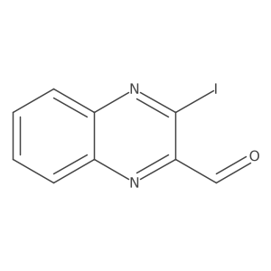 3-Iodoquinoxaline-2-carbaldehyde结构式