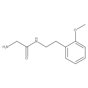 2-amino-N-[2-(2-methoxyphenyl)ethyl]acetamide Structure