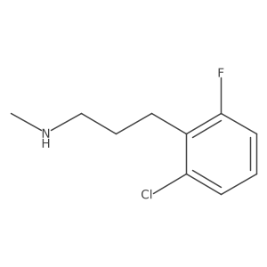 Benzenepropanamine, 2-chloro-6-fluoro-N-methyl-结构式