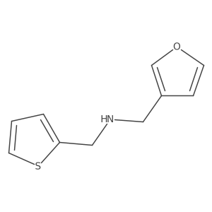 1-(furan-3-yl)-N-(thiophen-2-ylmethyl)methanamine Structure
