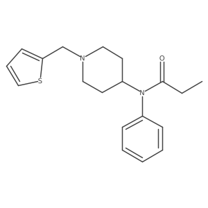 Thenylfentanyl结构式