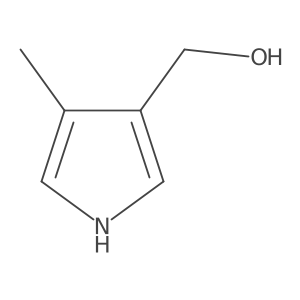 (4-Methyl-1H-pyrrol-3-yl)methanol Structure