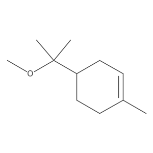 Cyclohexene, 4-(1-methoxy-1-methylethyl)-1-methyl-, (4S)- Structure