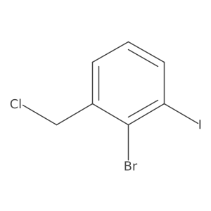 2-Bromo-1-(chloromethyl)-3-iodobenzene Structure