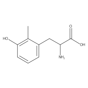 2-Amino-3-(3-hydroxy-2-methylphenyl)propanoic acid结构式