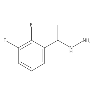 1-(2,3-Difluorophenyl)ethylhydrazine Structure