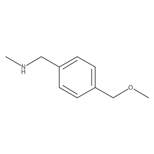 1-(4-(Methoxymethyl)phenyl)-N-methylmethanamine Structure