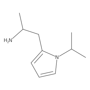 1-[1-(Propan-2-yl)-1h-pyrrol-2-yl]propan-2-amine Structure