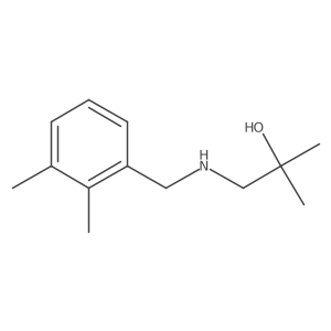 1-{[(2,3-Dimethylphenyl)methyl]amino}-2-methylpropan-2-ol结构式