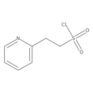 2-Pyridin-2-ylethanesulfonyl chloride结构式